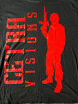 Cetra Solider Tee Black Red-T-Shirt-Solus Supply