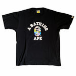 A Bathing Ape Camo College Logo Tee-T-Shirt-Solus Supply