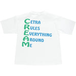 Cetra Visions CREAM Dollar Bill Tee White-T-Shirt-Solus Supply