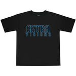 Cetra Visions Electric Black Glow Logo Tee-T-Shirt-Solus Supply