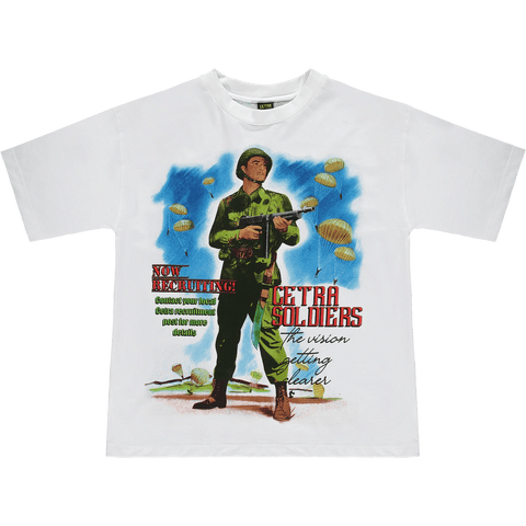 Cetra Visions Soldiers Recruiting Tee-T-Shirt-Solus Supply