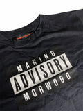 Marino Morwood Logo Tee Black-T-Shirt-Solus Supply