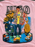 Marino Morwood Pink NIGO Tee-T-Shirt-Solus Supply