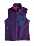 Patagonia Purple Synchilla Fleece Gilet Vest-Fleece-Solus Supply