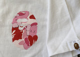 Pink Camo A Bathing Ape Kaws/ Original Fake Tee-T-Shirt-Solus Supply