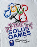 Solus Games Tee Fuji White-T-Shirt-Solus Supply