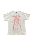 Stüssy Lightning Tee Red White-T-Shirt-Solus Supply